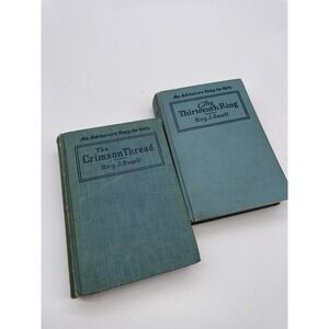 The Crimson Thread / Thirteenth Ring By Roy J. Snell‎ Hardcovers 1925 Vintage